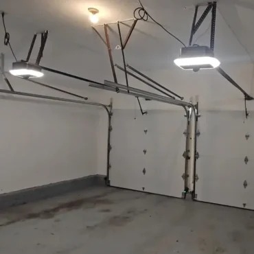 Two Smart Garage door Installed by Triple A Garage