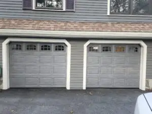 Residential garage door installation by Triple A Garage Door MA