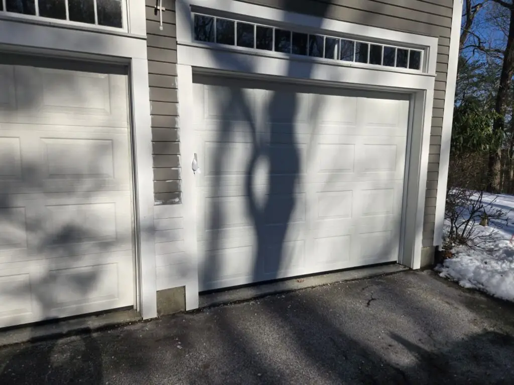 Garage Door After Replacement In Natick Ma