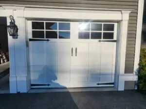 Residential garage door installation in Belmont MA by Triple A Garage Door