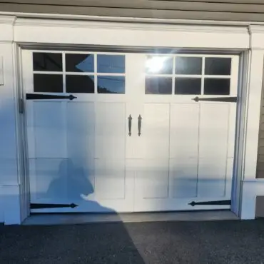 Residential garage door installation in Belmont MA by Triple A Garage Door
