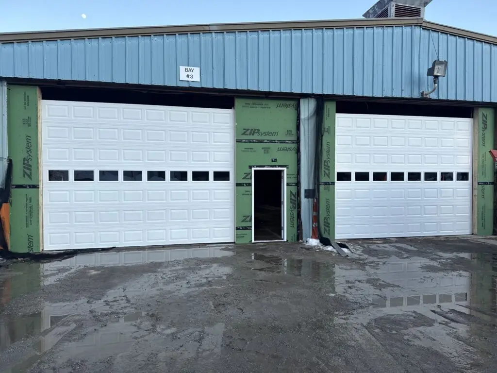 New commercial garage door in Boston, MA installation completed by Triple A Garage Doors