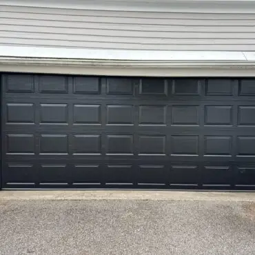 New Garage Door Installation completed in Dedham, MA.
