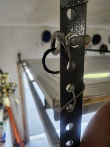 Broken Extension Spring and Safety Cable Repair in Natick, MA 4 Frayed Garage Door Safety Cable – Natick, Ma * Damaged Safety Cable Discovered During Inspection