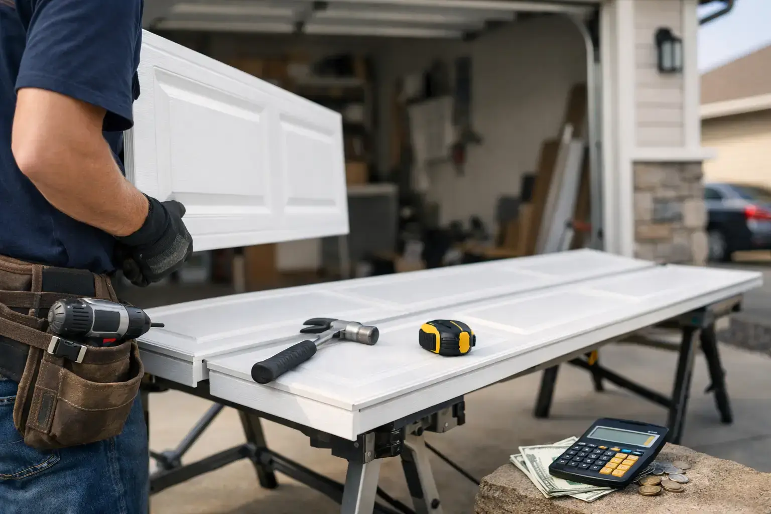Garage Door Panel Replacement Cost Explained