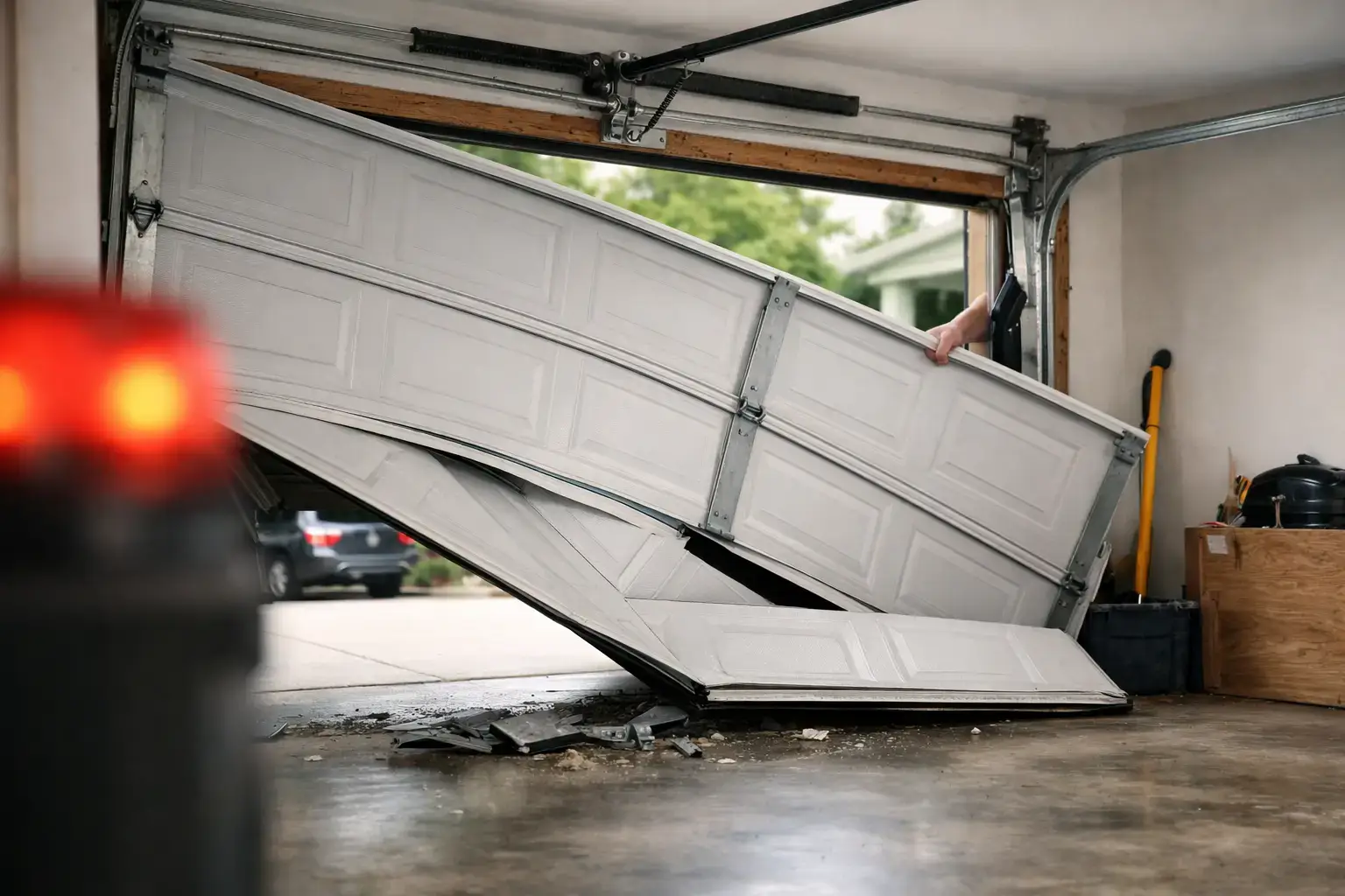 Can Garage Doors Collapse? Causes and Warning Signs