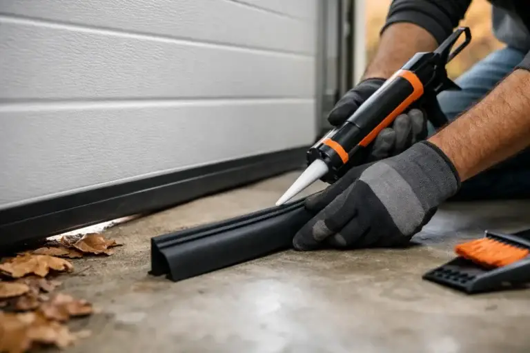 Blog 8 How To Seal Garage Door Gaps Before Winter
