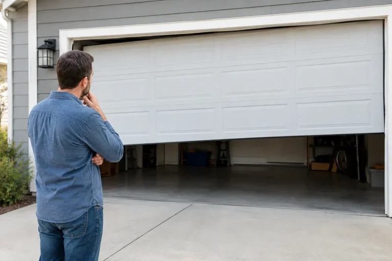 Blog 1 Why Your Garage Door Closes Unevenly At Home