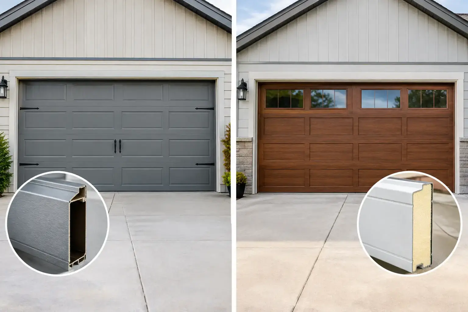 Insulated Versus Noninsulated Garage Doors